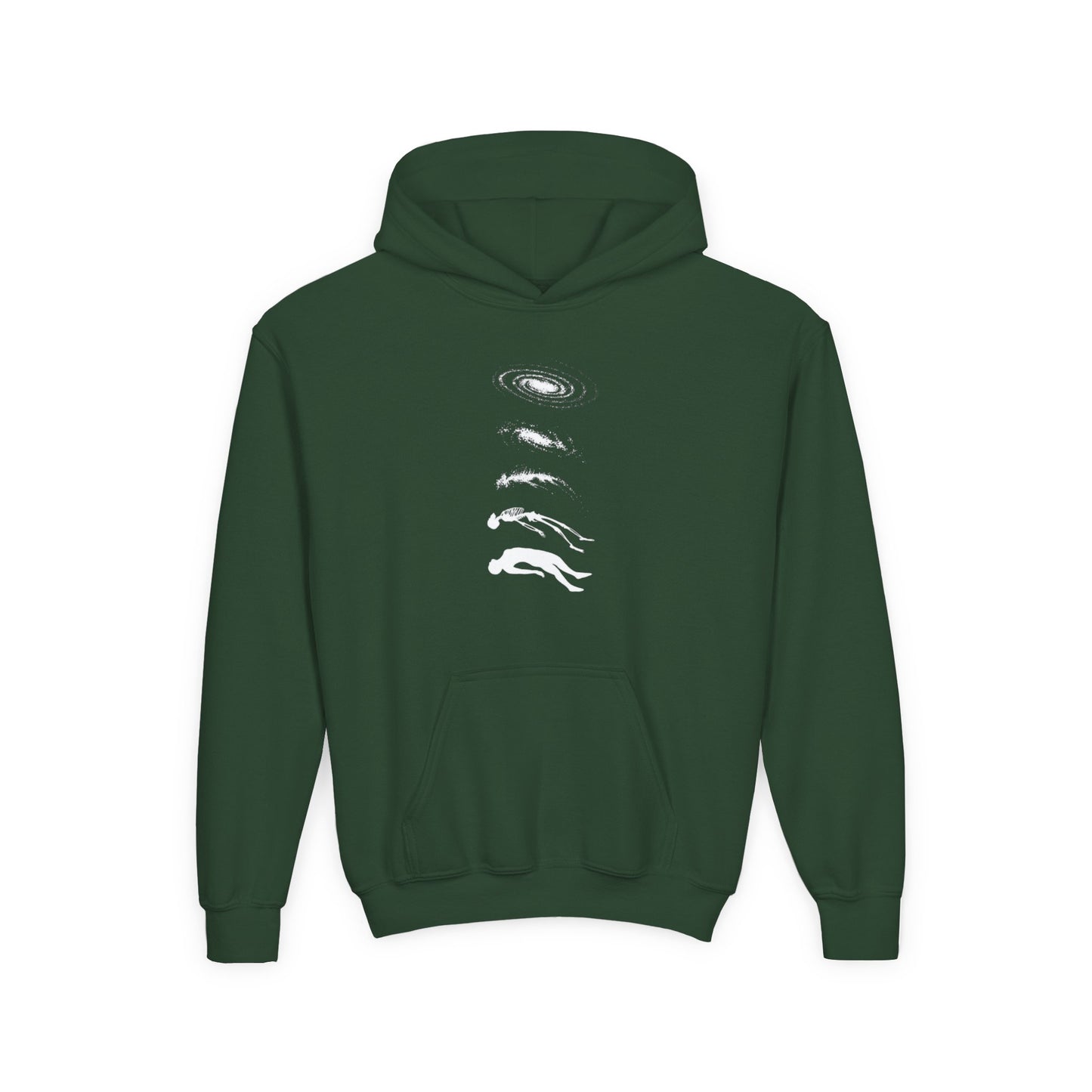Galactic Evolution Youth Hoodie - Space Lover Gift, Cosmic Sweatshirt, Astronomy Apparel, Unique Gift for Kids, Trendy Hoodie