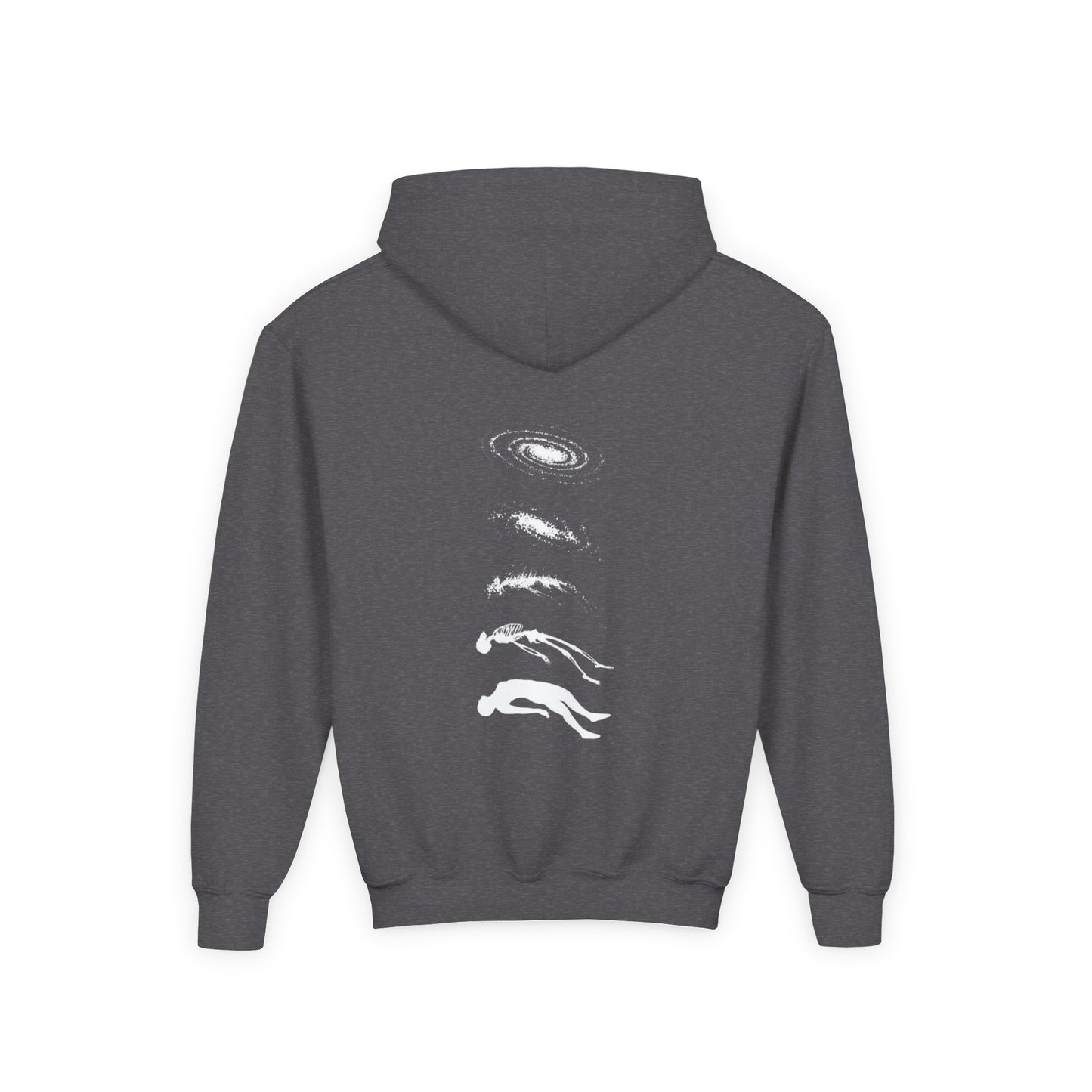 Galactic Evolution Youth Hoodie - Space Lover Gift, Cosmic Sweatshirt, Astronomy Apparel, Unique Gift for Kids, Trendy Hoodie