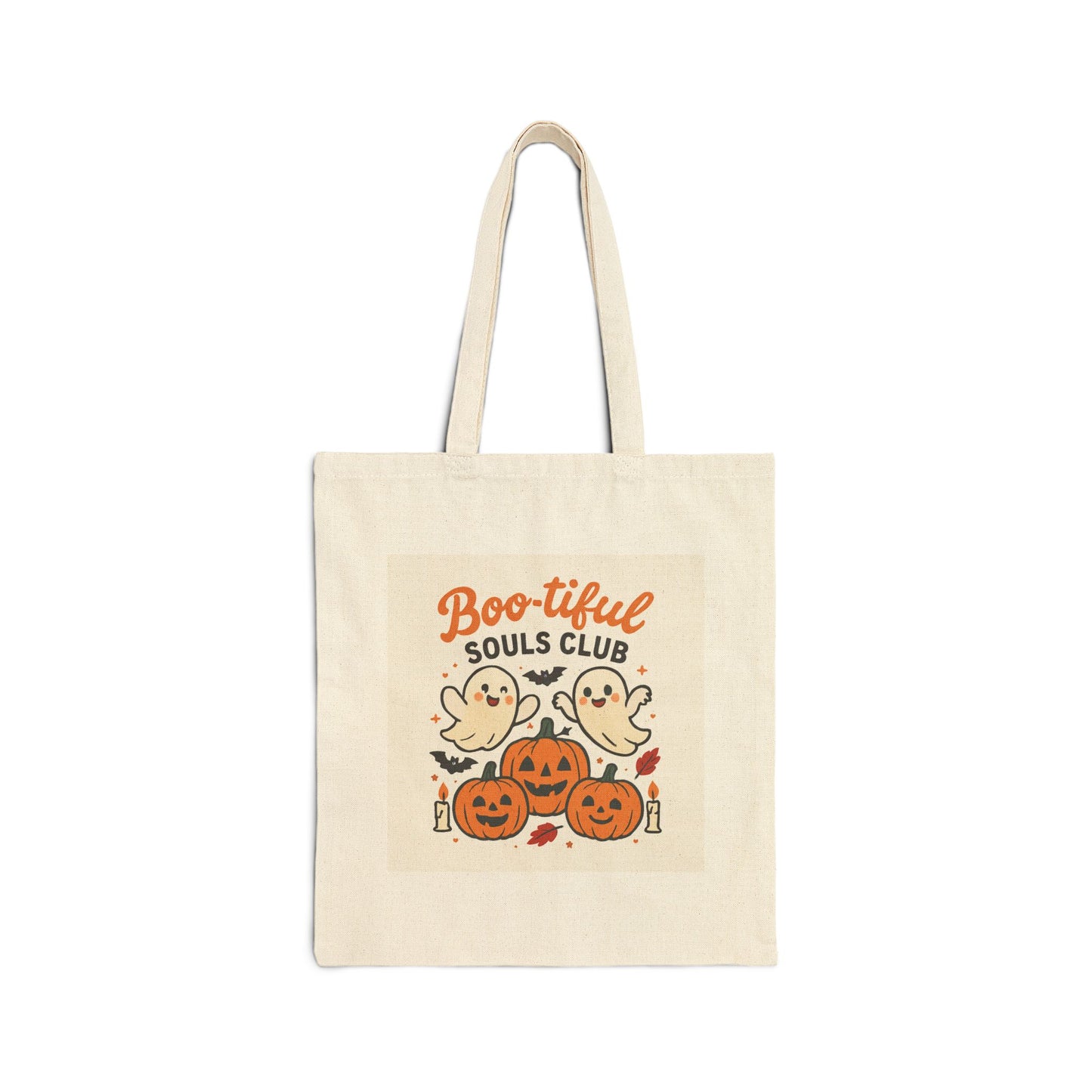 Boo-tiful Souls Club Cotton Canvas Tote Bag