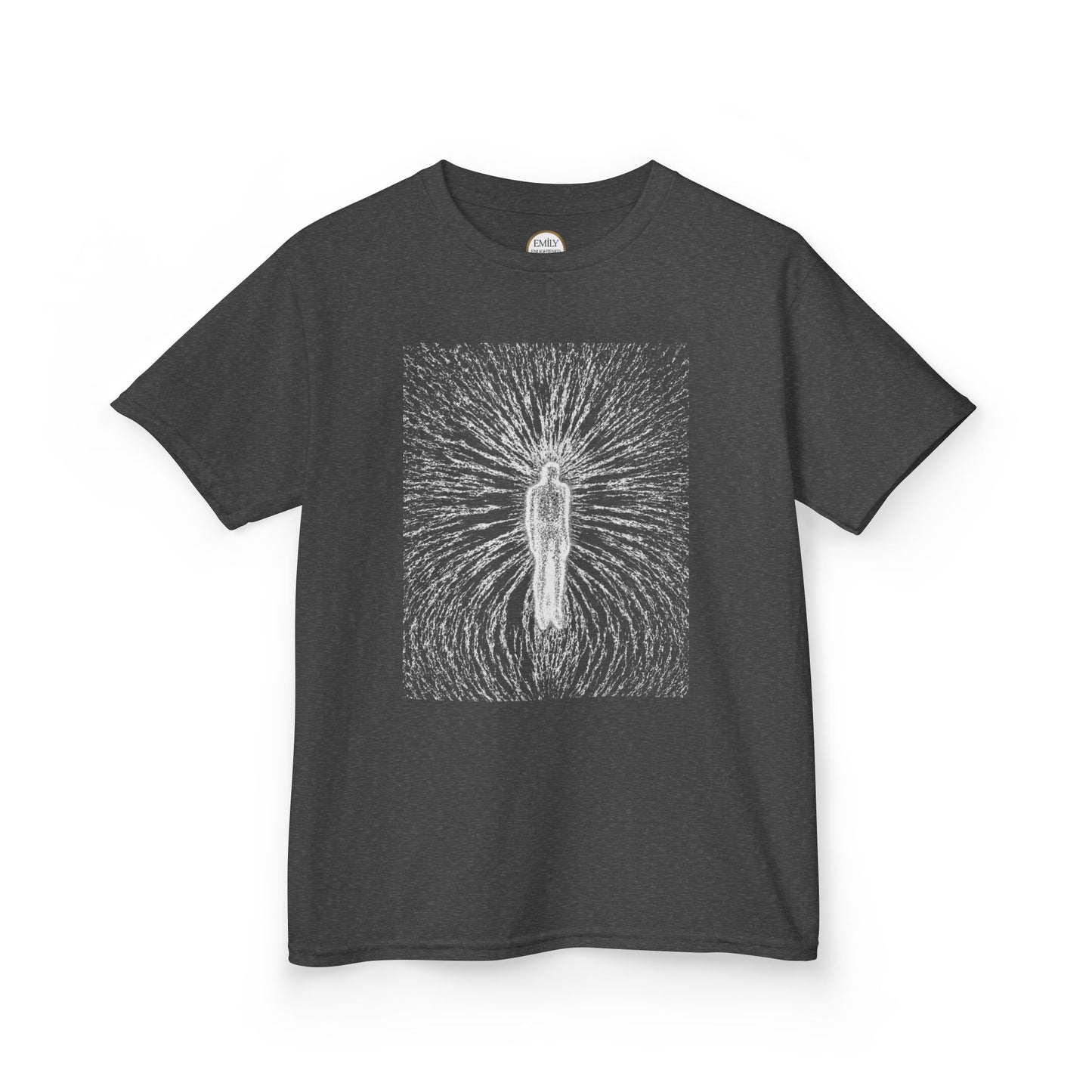 Kids Graphic Tee with Energetic Design, Youth T-Shirt, Trendy Top for Boys and Girls, Ideal Gift for Birthdays, Fun Casual Wear