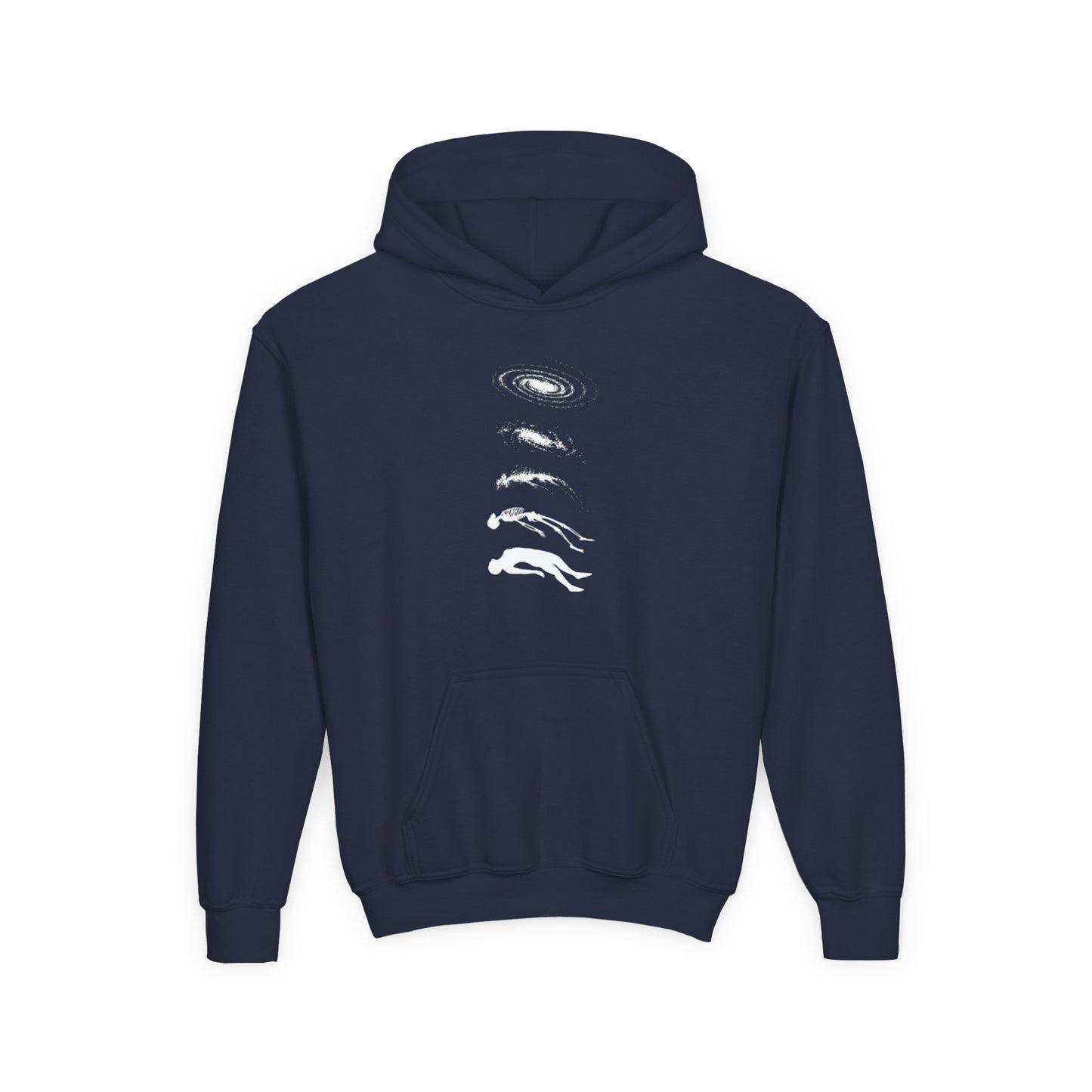 Galactic Evolution Youth Hoodie - Space Lover Gift, Cosmic Sweatshirt, Astronomy Apparel, Unique Gift for Kids, Trendy Hoodie