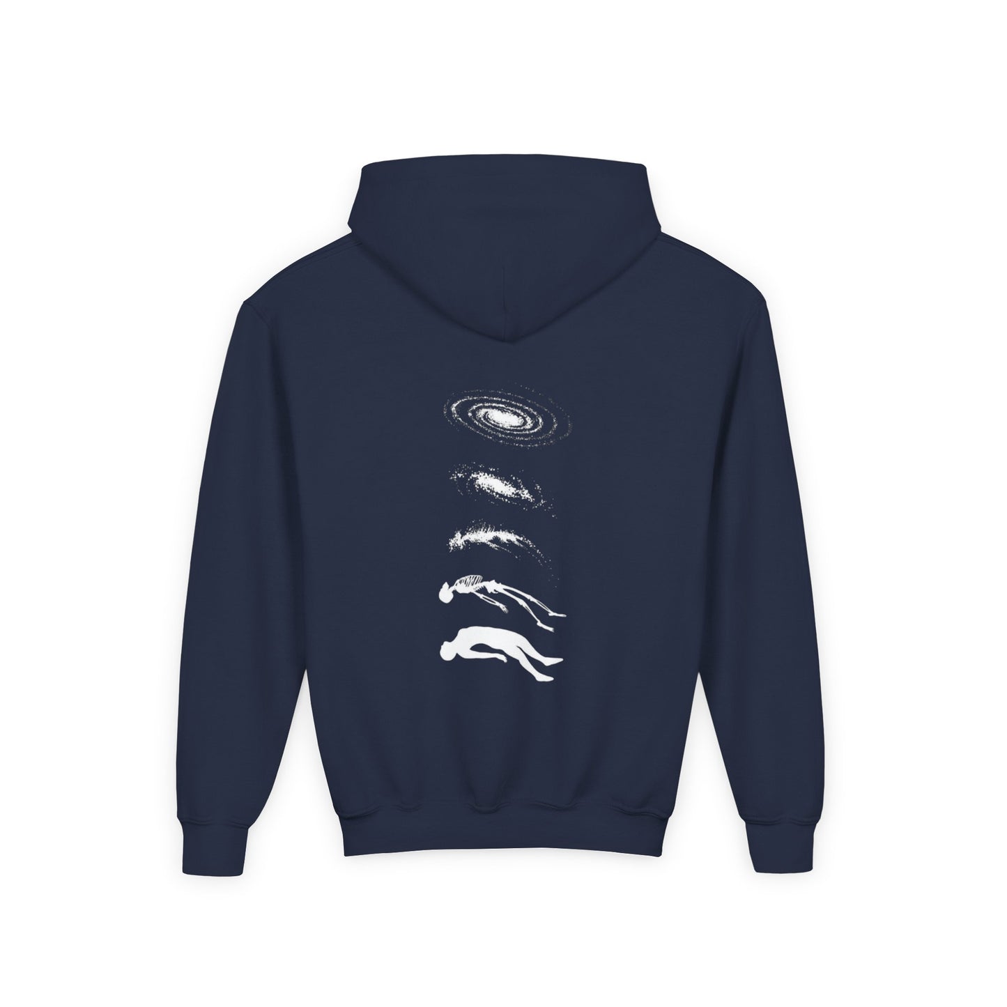 Galactic Evolution Youth Hoodie - Space Lover Gift, Cosmic Sweatshirt, Astronomy Apparel, Unique Gift for Kids, Trendy Hoodie