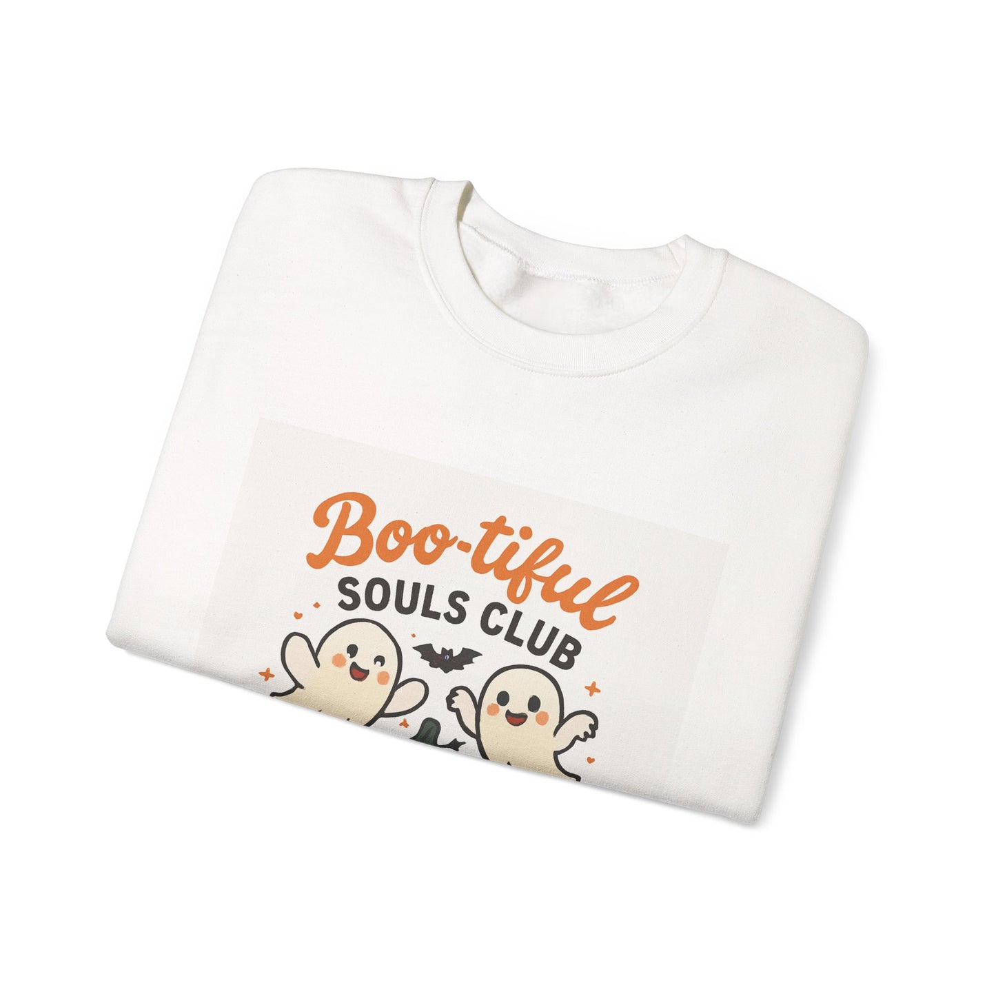 Boo-tiful Souls Club Unisex Crewneck Sweatshirt, Halloween Sweater, Fall Apparel