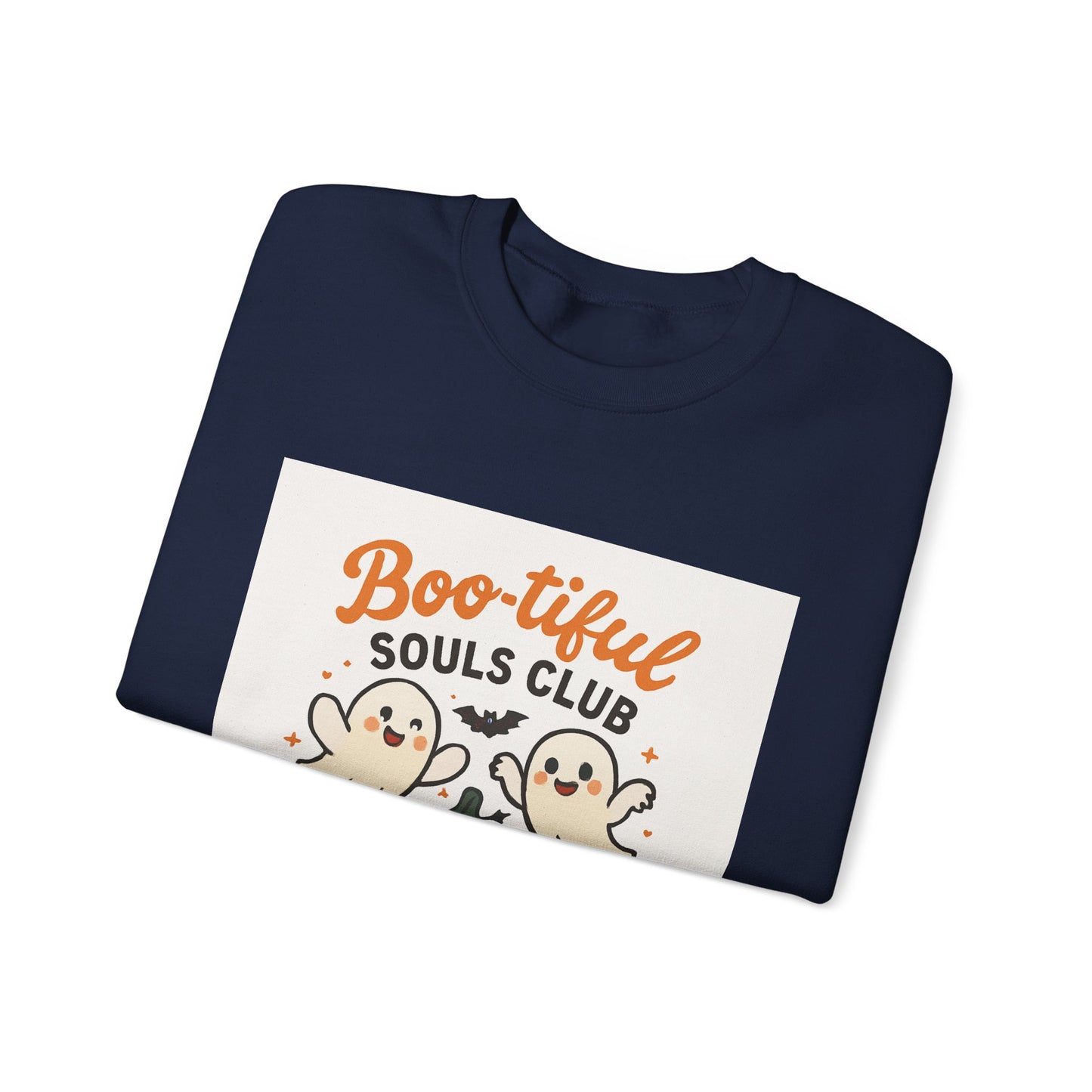 Boo-tiful Souls Club Unisex Crewneck Sweatshirt, Halloween Sweater, Fall Apparel