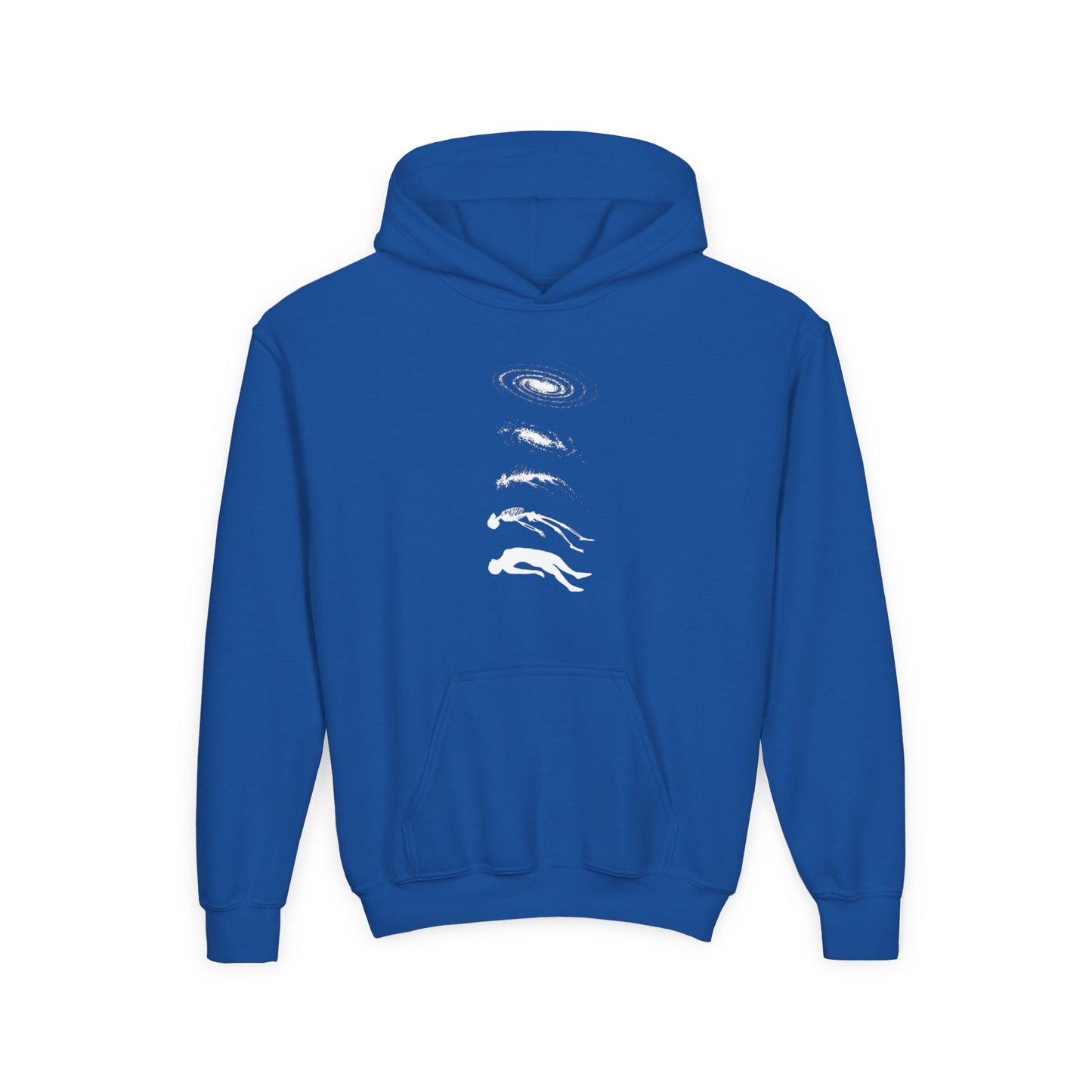 Galactic Evolution Youth Hoodie - Space Lover Gift, Cosmic Sweatshirt, Astronomy Apparel, Unique Gift for Kids, Trendy Hoodie