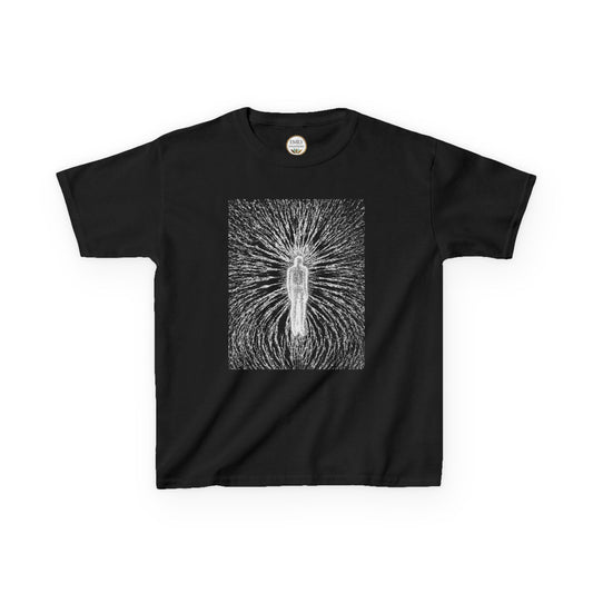 Kids Graphic Tee with Energetic Design, Youth T-Shirt, Trendy Top for Boys and Girls, Ideal Gift for Birthdays, Fun Casual Wear