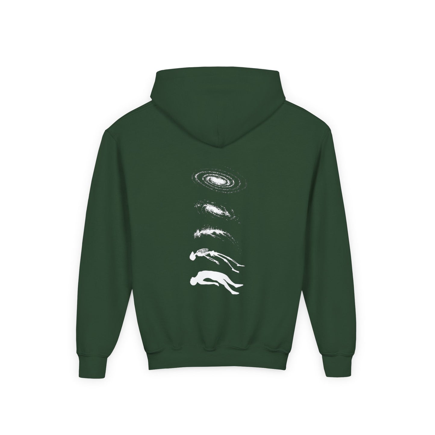 Galactic Evolution Youth Hoodie - Space Lover Gift, Cosmic Sweatshirt, Astronomy Apparel, Unique Gift for Kids, Trendy Hoodie