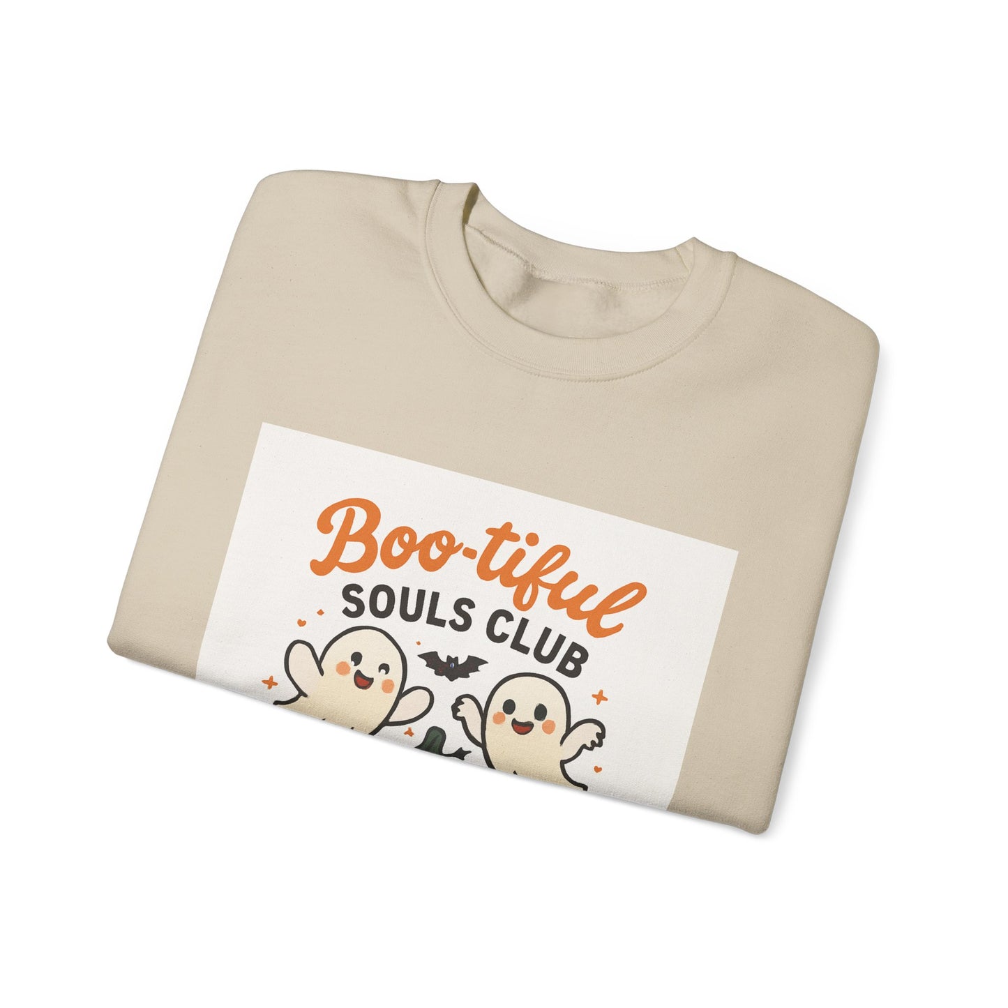 Boo-tiful Souls Club Unisex Crewneck Sweatshirt, Halloween Sweater, Fall Apparel