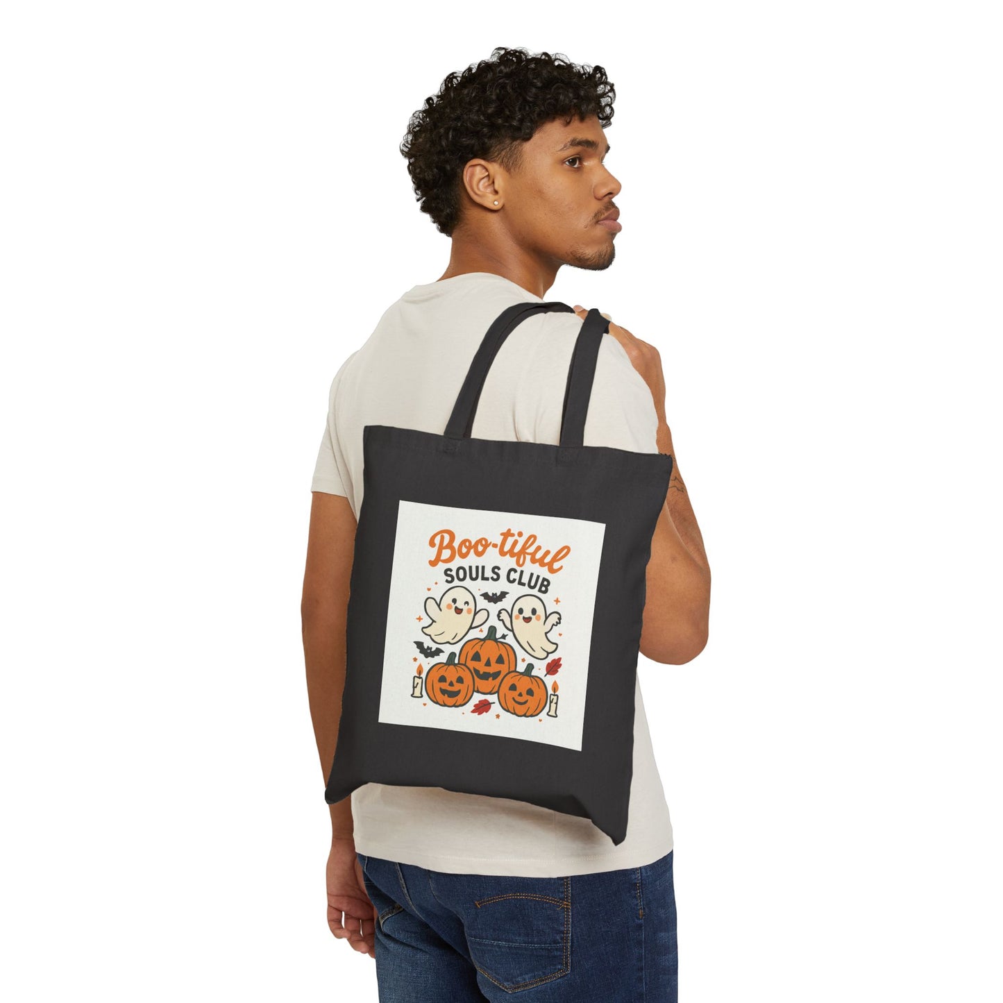 Boo-tiful Souls Club Cotton Canvas Tote Bag