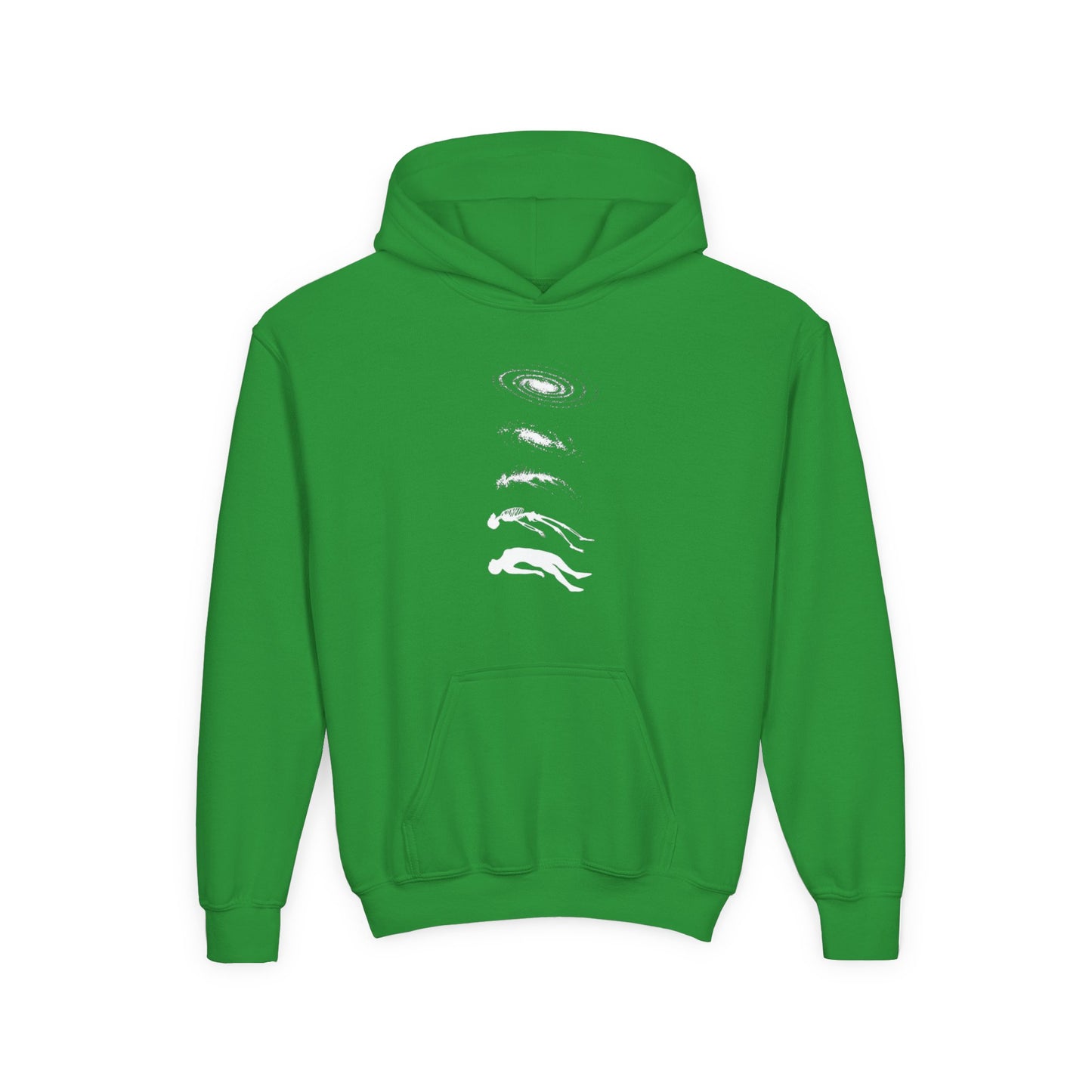 Galactic Evolution Youth Hoodie - Space Lover Gift, Cosmic Sweatshirt, Astronomy Apparel, Unique Gift for Kids, Trendy Hoodie