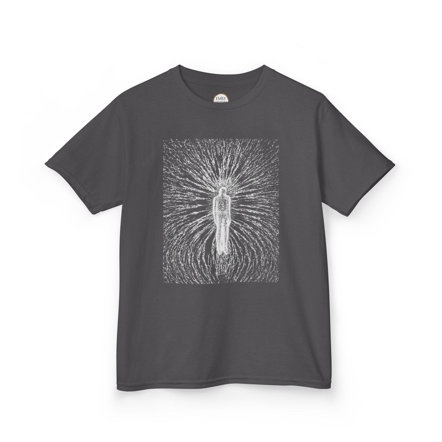 Kids Graphic Tee with Energetic Design, Youth T-Shirt, Trendy Top for Boys and Girls, Ideal Gift for Birthdays, Fun Casual Wear