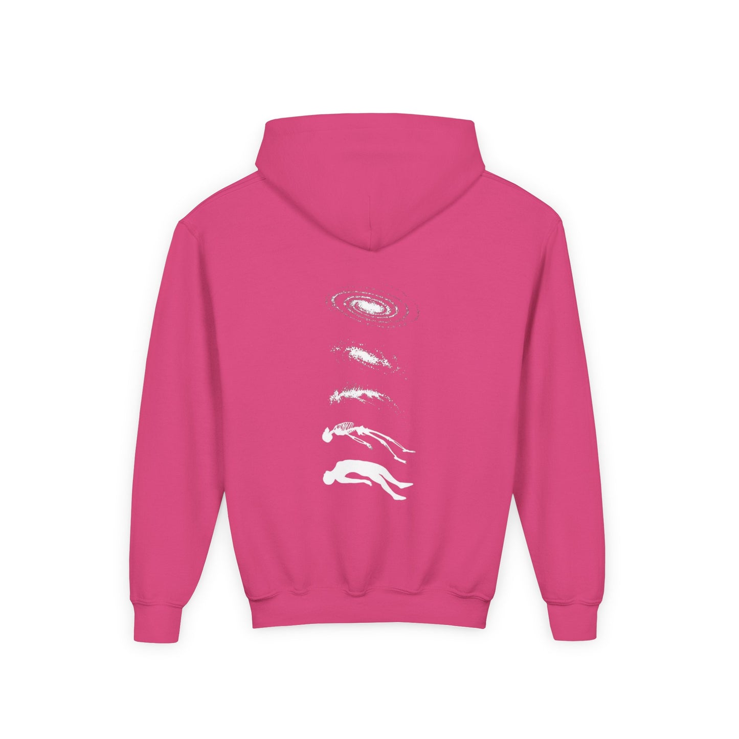 Galactic Evolution Youth Hoodie - Space Lover Gift, Cosmic Sweatshirt, Astronomy Apparel, Unique Gift for Kids, Trendy Hoodie