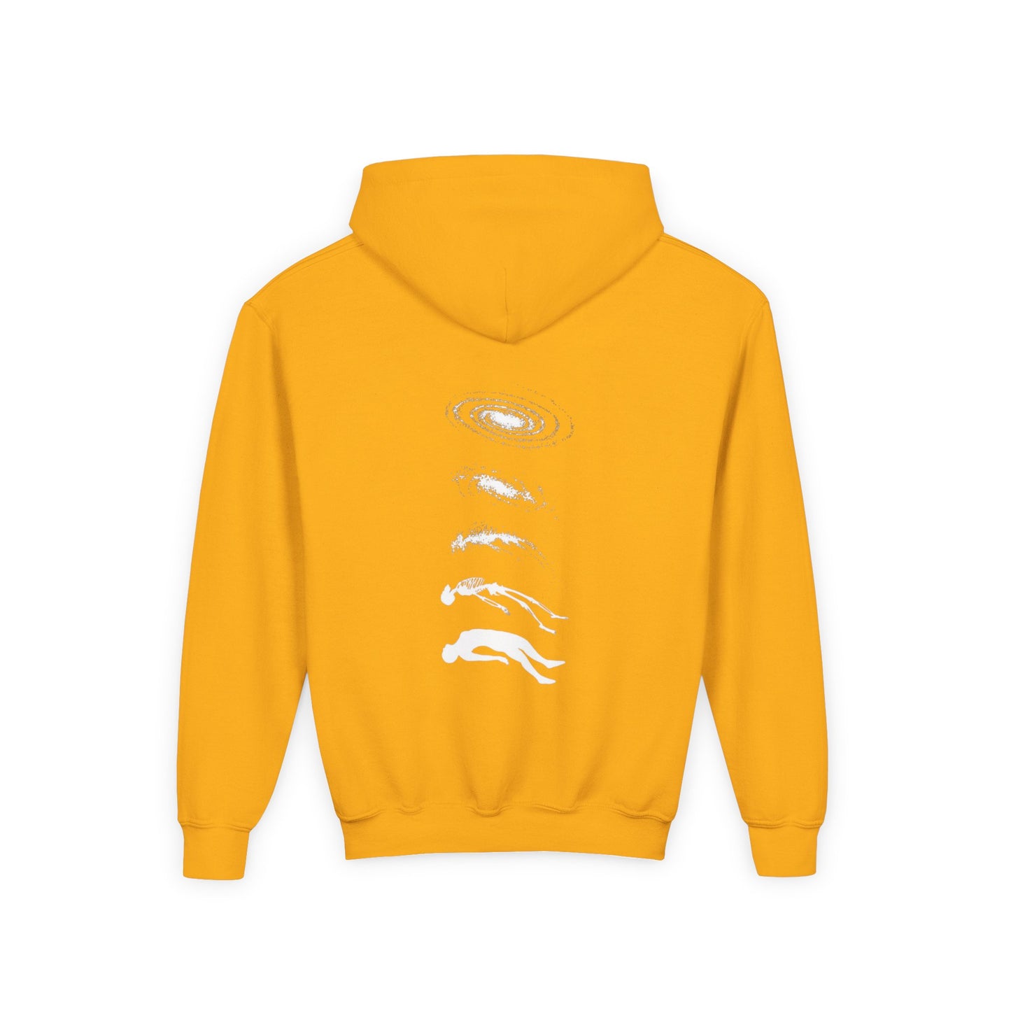 Galactic Evolution Youth Hoodie - Space Lover Gift, Cosmic Sweatshirt, Astronomy Apparel, Unique Gift for Kids, Trendy Hoodie