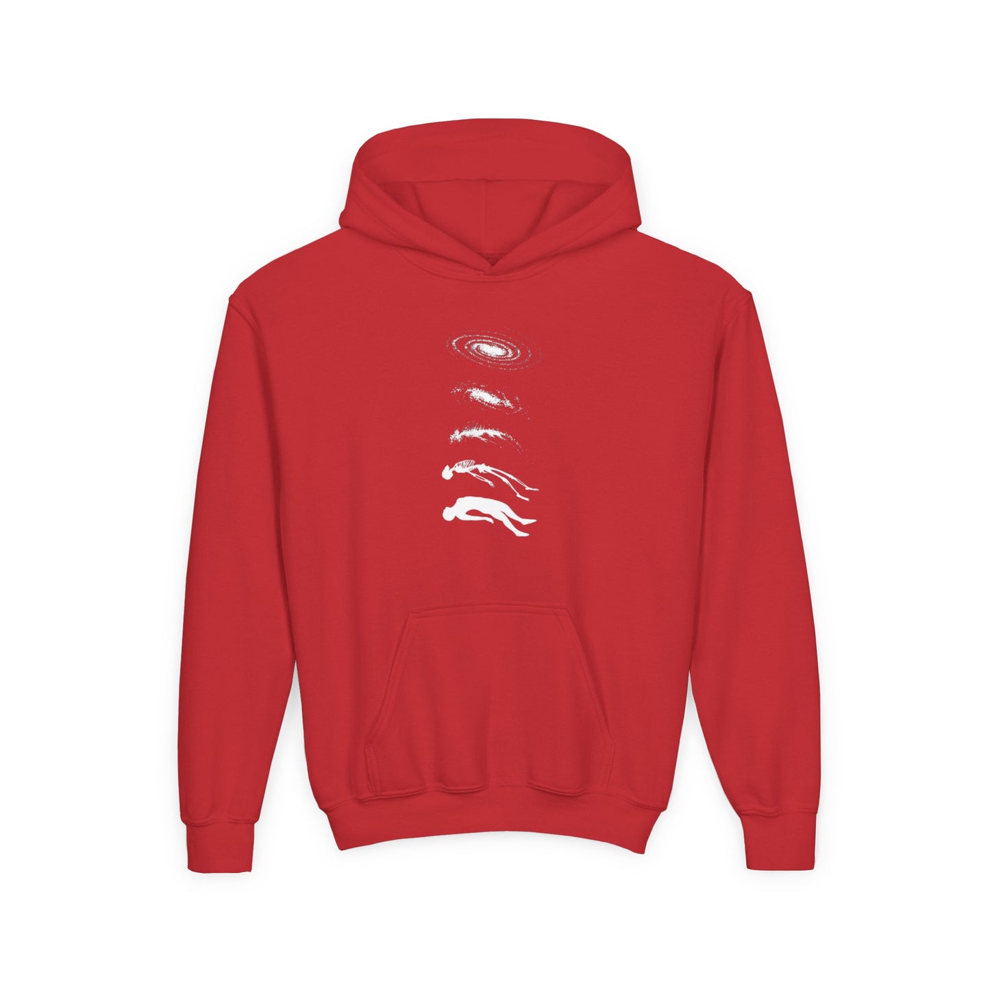Galactic Evolution Youth Hoodie - Space Lover Gift, Cosmic Sweatshirt, Astronomy Apparel, Unique Gift for Kids, Trendy Hoodie